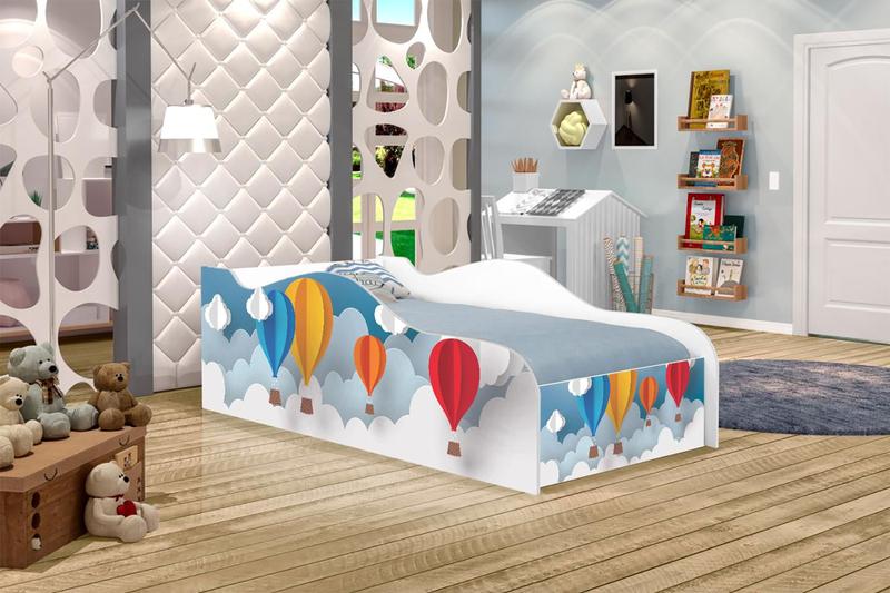 Imagem de Mini Cama Fun Balão Infantil Com Colchão