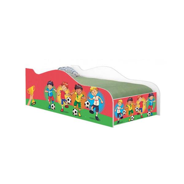 Imagem de Mini Cama Fun Futebol Meninos Infantil Com Colchão