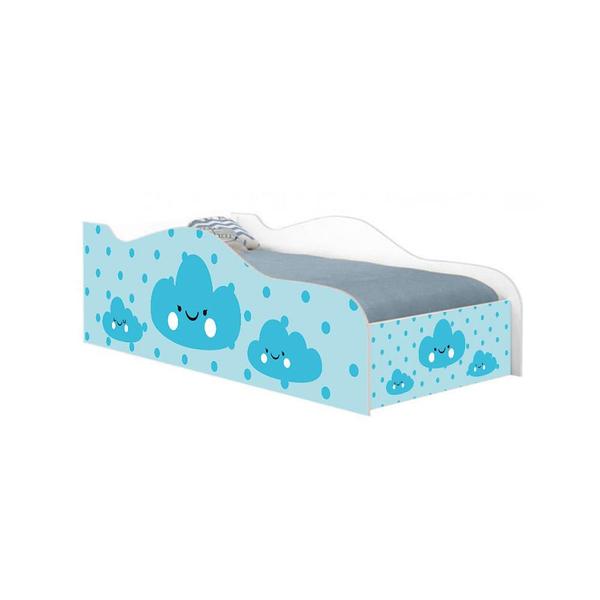 Imagem de Mini Cama Fun Nuvens Meninos Infantil Com Colchão