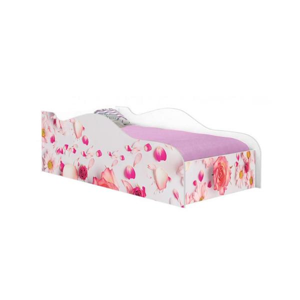 Imagem de Mini Cama Fun Rosas Infantil Com Colchão