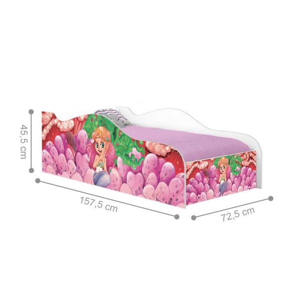 Imagem de Mini Cama Fun Sereia e Corais