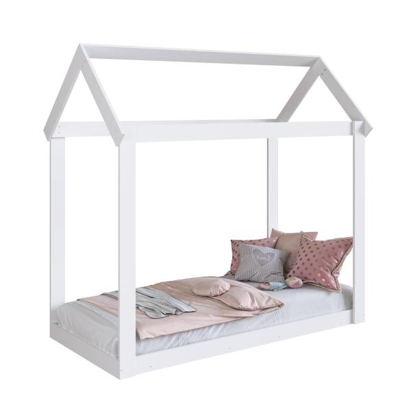 Imagem de Mini Cama Infantil Montessoriano Meu Fofinho Branco