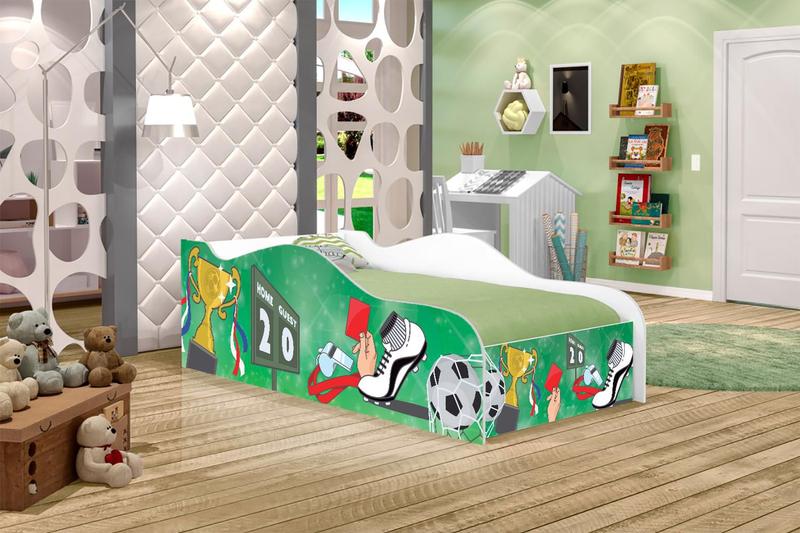 Mini Cama Like Campeonato da Bola Infantil Com Colchão - Mais de Casa Imagem de Mini Cama Like Campeonato da Bola Infantil Com Colchão