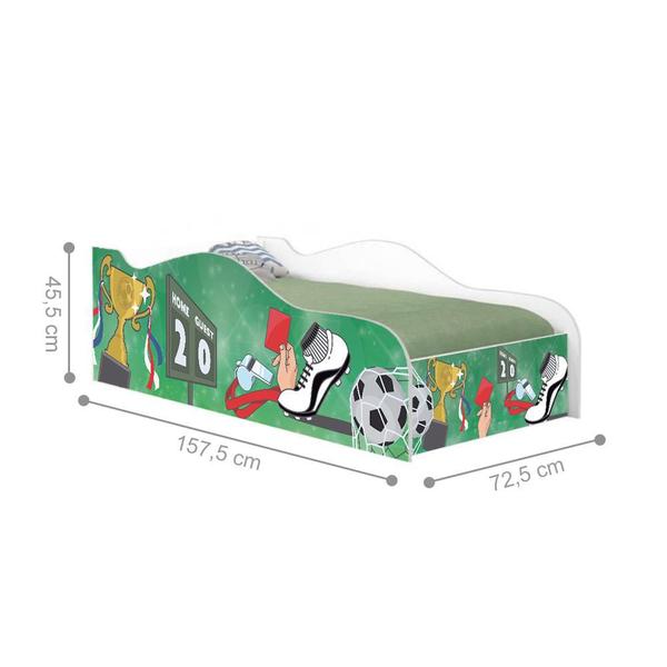 Mini Cama Like Campeonato da Bola Infantil Com Colchão - Mais de Casa Imagem de Mini Cama Like Campeonato da Bola Infantil Com Colchão