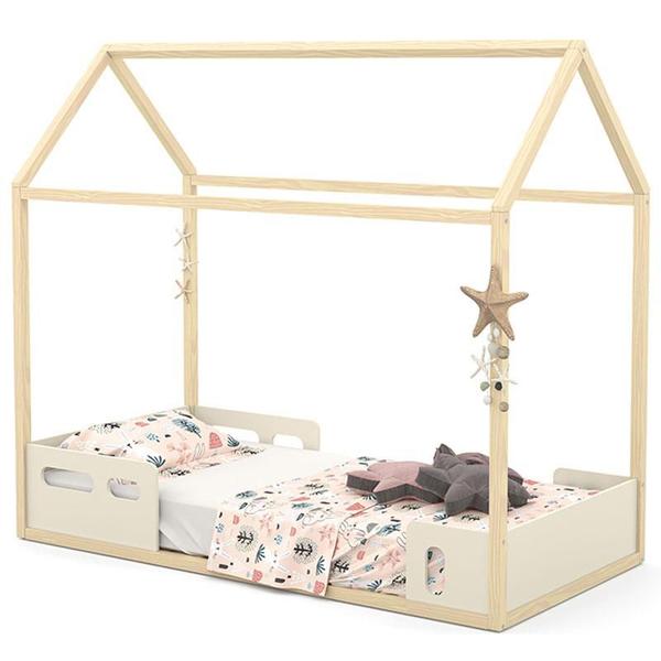 Imagem de Mini Cama Montessoriana Liv Off White Natural - Matic