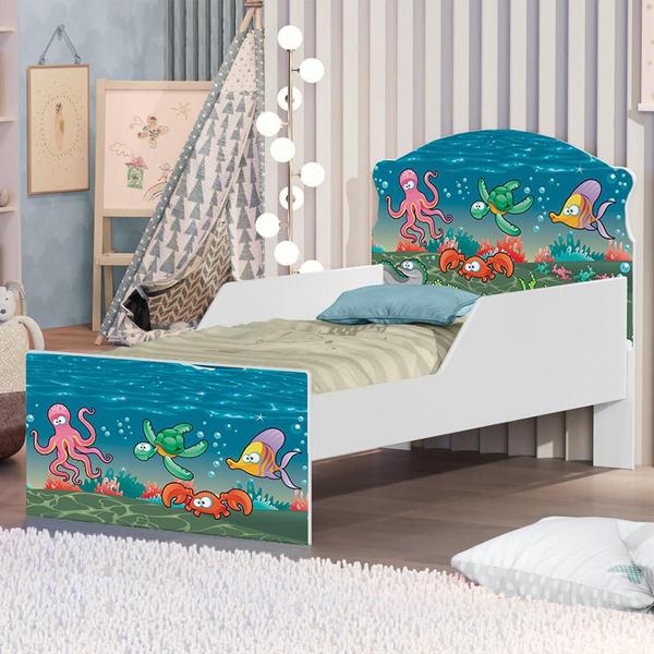 Imagem de Mini Cama Peixes no Aquário