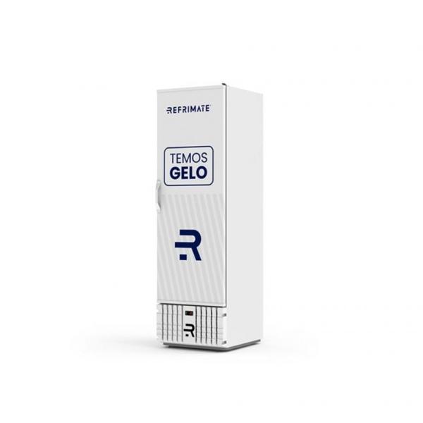 Mini Câmara para Gelo 400 Litros Adesivada MCG 400 Refrimate 220v Imagem de Mini Câmara para Gelo 400 Litros Adesivada MCG 400 Refrimate 220v