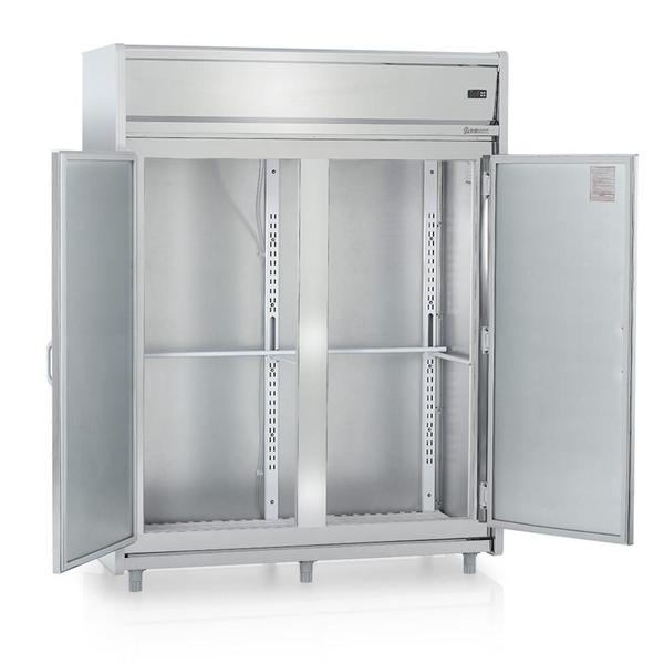 Imagem de Mini Câmara Refrigerada para Açougue Aço Inox 430 220V GMCR-1600 AI Gelopar