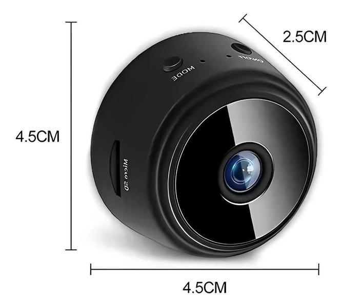 Imagem de Mini Camera A9 - Segurança Residencial com Monitoramento e Transmissão em Tempo Real