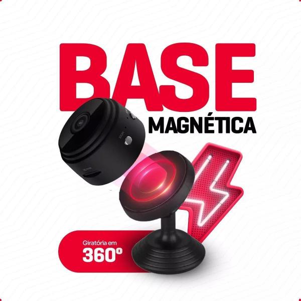 Mini Camera A9 Wifi Veicular Discreta E Eficiente Visão - Dk Imagem de Mini Camera A9 Wifi Veicular Discreta E Eficiente Visão