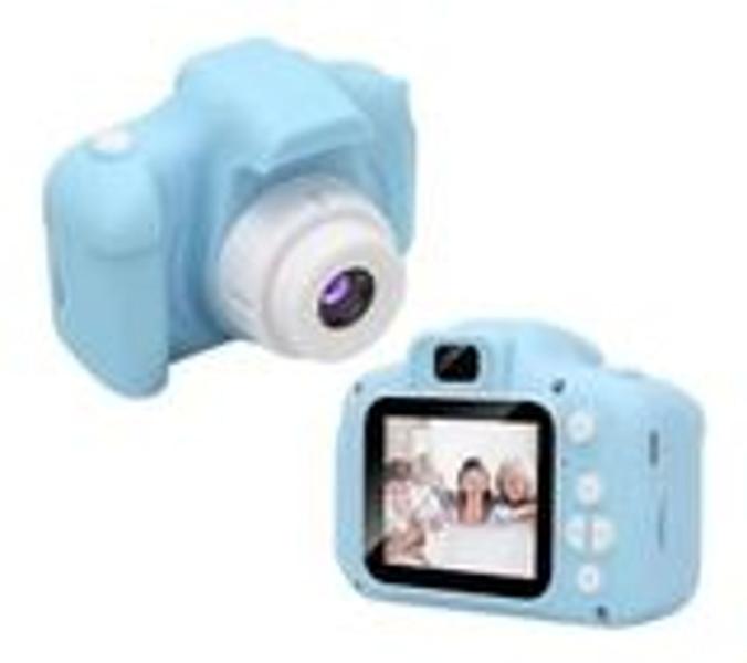 Imagem de Mini Câmera Digital Fotográfica Brinquedo X200 - Foto e Vídeo - Infantil Crianças - azul