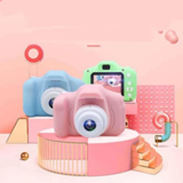 Imagem de Mini Câmera Digital Fotográfica Brinquedo X200 - Foto e Vídeo - Infantil Crianças - Rosa