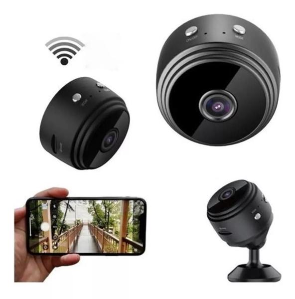 Mini Câmera Espiã A9 - Proteção Completa com Wi-Fi! - ANNICKSTOREE Imagem de Mini Câmera Espiã A9 - Proteção Completa com Wi-Fi!