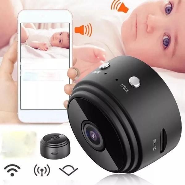 Mini Câmera Espiã A9 - Proteção Completa com Wi-Fi! - ANNICKSTOREE Imagem de Mini Câmera Espiã A9 - Proteção Completa com Wi-Fi!