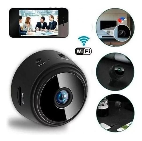 Mini Câmera Espiã A9 - Proteção Completa com Wi-Fi! - ANNICKSTOREE Imagem de Mini Câmera Espiã A9 - Proteção Completa com Wi-Fi!