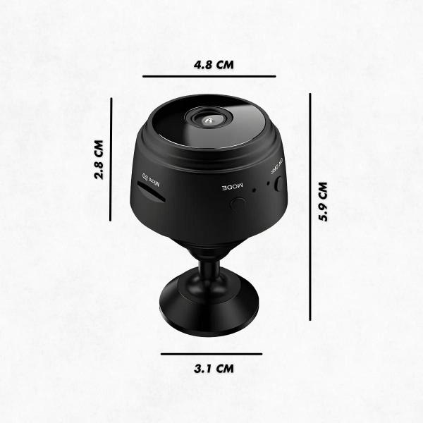 Imagem de Mini Câmera Espiã A9 Wifi com Sensor e Visão Noturna