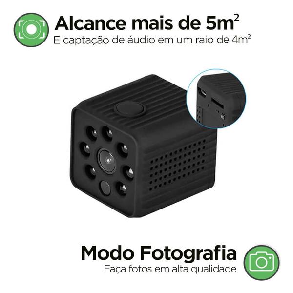 Imagem de Mini Câmera Espiã com Qualidade Full HD com cartão de 32GB