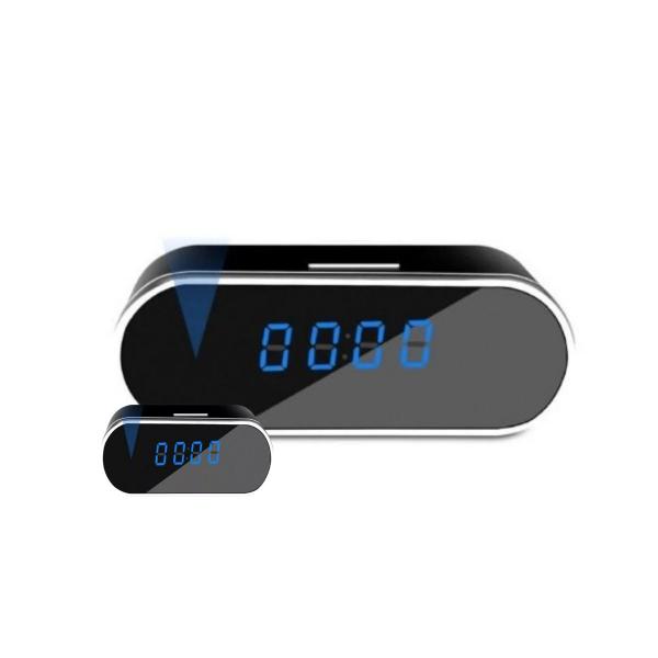 Mini Câmera Espiã Relógio Wifi Sensor De Movimento Ip 108 Mini Câmera Espiã Relógio Wifi Sensor De Movimento Ip 108