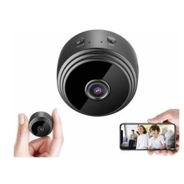Mini Câmera Espiã Wifi Ip A9 Visão Noturna Com Gravador De Voz - Booglee Imagem de Mini Câmera Espiã Wifi Ip A9 Visão Noturna Com Gravador De Voz