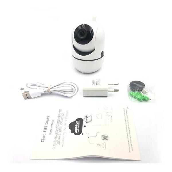 Imagem de Mini Camera Ip Wifi Hd Onvif Sensor Movimento Automatico