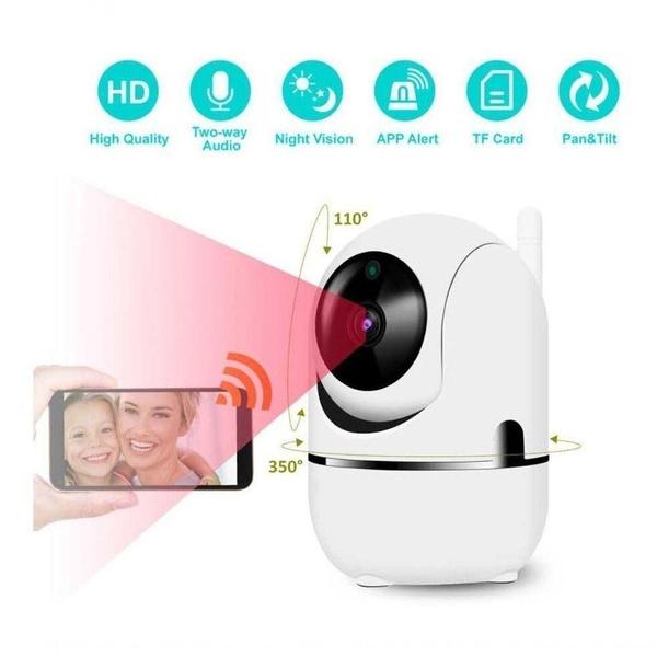 Imagem de Mini Camera Ip Wifi Hd Onvif Sensor Movimento Automatico