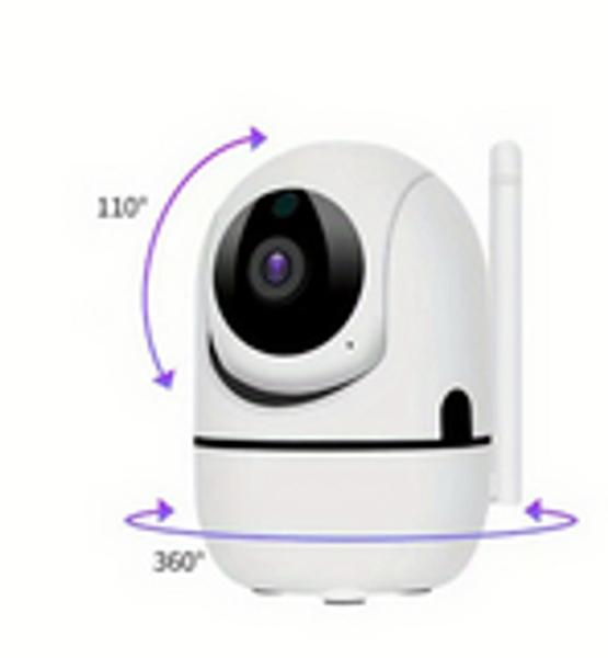 Imagem de Mini Camera Ip Wifi Hd Sensor Movimento Automatico Babá Eletrônica