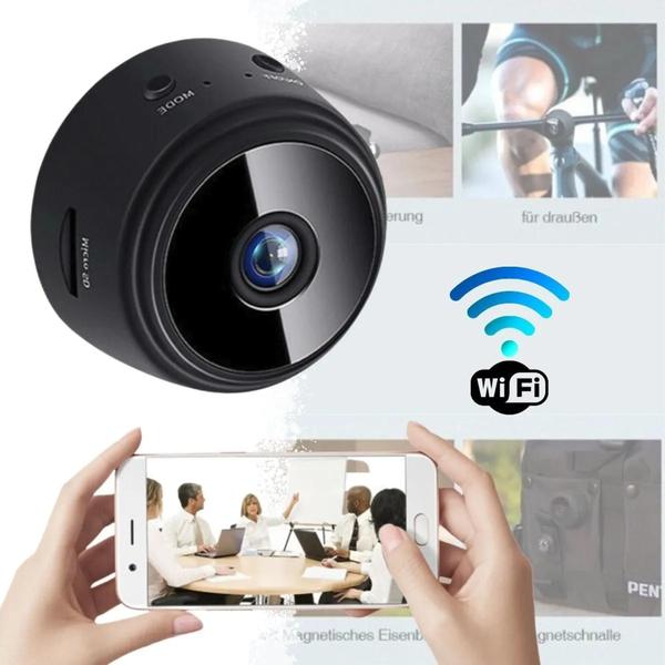 Imagem de Mini Camera Segurança Espiã Wifi Bateria Pequena Vigilancia 24hrs