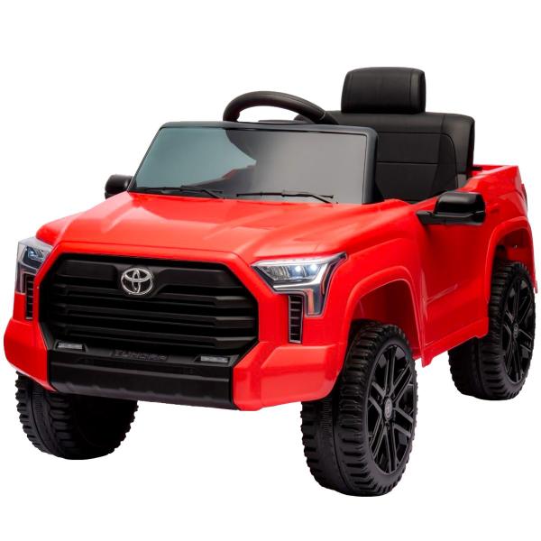 Mini Caminhonete Carro Elétrico Infantil Toyota Tundra Bateria 12V Vermelha Importway Bw-280vm Imagem de Mini Caminhonete Carro Elétrico Infantil Toyota Tundra Bateria 12V Vermelha Importway Bw-280vm