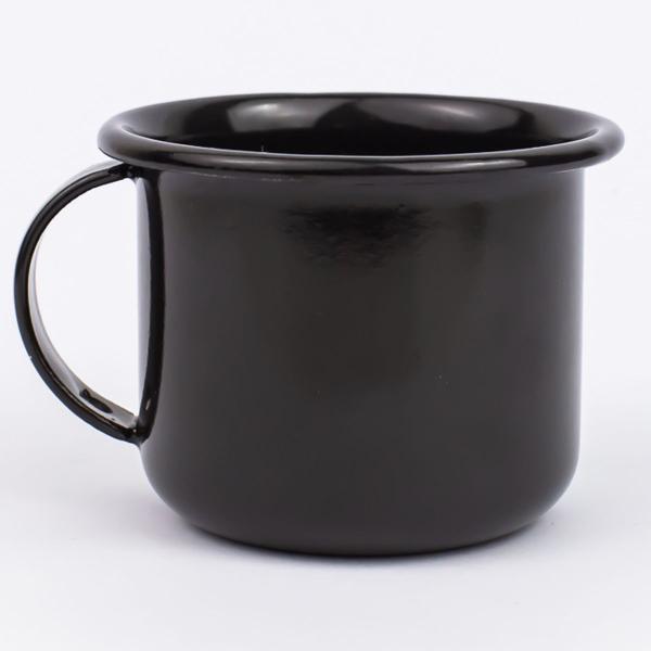 Imagem de Mini Caneca Esmaltada Com Alça 90ml Xícara Em Ágata Para Café Esmaltados Silva