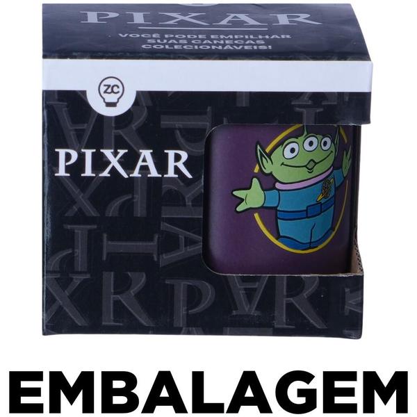 Imagem de Mini Caneca Remix Et Etezinho Roxa Café Expresso Empilhável Cerâmica 100ML Oficial Toy Story Disney Pixar