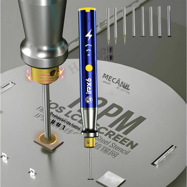 Imagem de Mini Caneta Elétrica de Polimento e Gravação - Velocidade Ajustável para Chips de Telefone