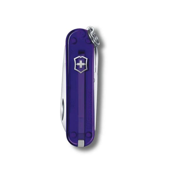 Imagem de Mini Canivete Suíço Classic 7 funções SD Colors translúcido Persian Indigo Victorinox