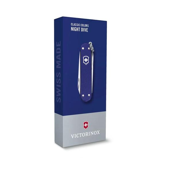 Imagem de Mini Canivete Suíço Classic Colors Alox 5 funções Night Dive Victorinox