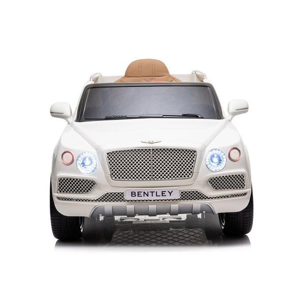 Imagem de Mini Carrinho Infantil Elétrico Bentley Bentayga - Branco a Bateria Motorizado para Criança