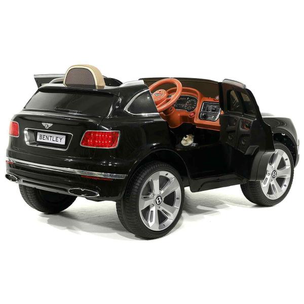 Imagem de Mini Carrinho Infantil Elétrico Bentley Bentayga - Preto a Bateria Motorizado para Criança