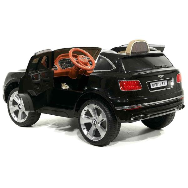 Imagem de Mini Carrinho Infantil Elétrico Bentley Bentayga - Preto a Bateria Motorizado para Criança