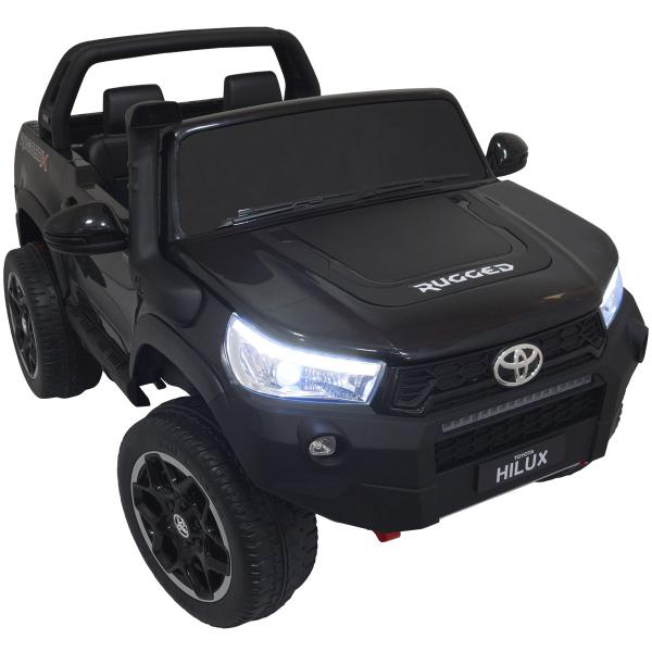 Imagem de Mini Carro Caminhonete Elétrico Infantil Criança 12V Toyota Hilux Controle Remoto Brinqway Bw-190