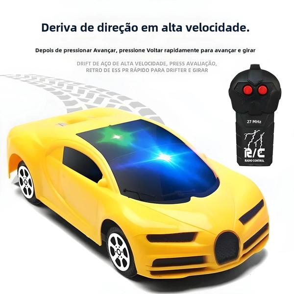 Imagem de Mini Carro de Brinquedo com Controle Remoto - Presente de Aniversário para Crianças