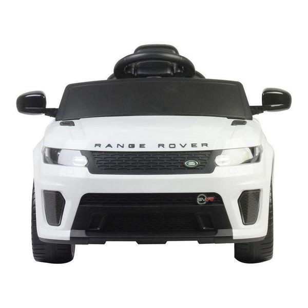 Imagem de Mini Carro Elérico Range Rover Sport Branco Svr 12V Controle