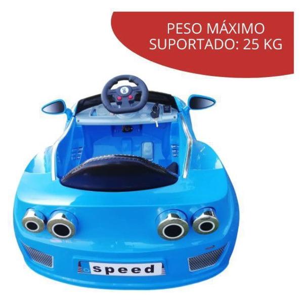 Imagem de Mini Carro Elétrico Infant 6v Importway C/ Controle Azul