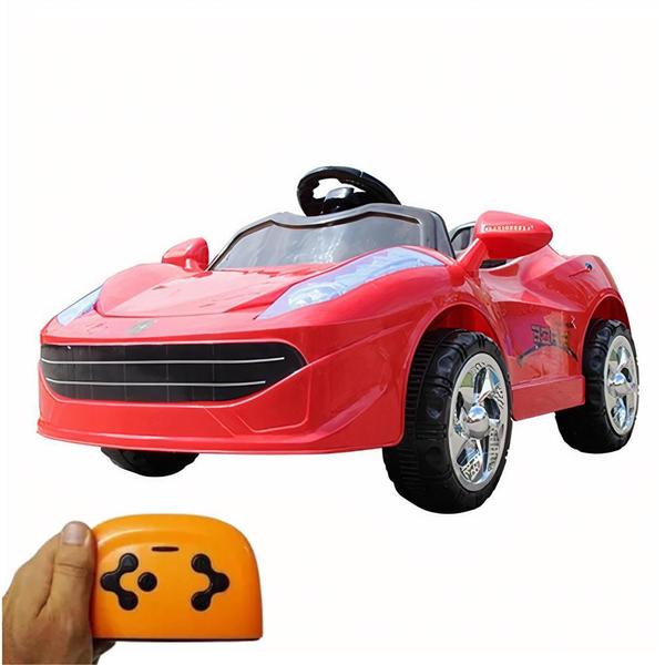 Mini Carro Elétrico Infantil 6v Importway Com Controle Vermelho Imagem de Mini Carro Elétrico Infantil 6v Importway Com Controle Vermelho