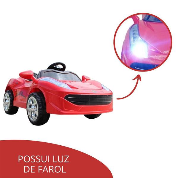 Mini Carro Elétrico Infantil 6v Importway Com Controle Vermelho Imagem de Mini Carro Elétrico Infantil 6v Importway Com Controle Vermelho