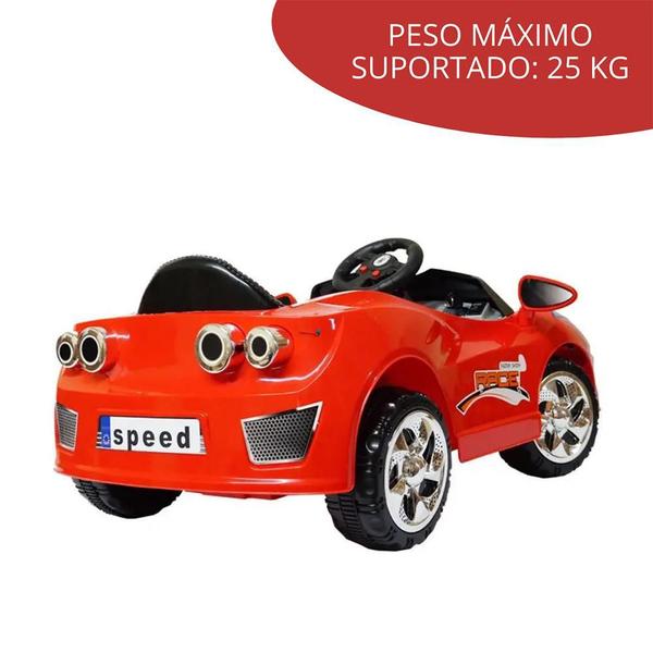Mini Carro Elétrico Infantil 6v Importway Com Controle Vermelho Imagem de Mini Carro Elétrico Infantil 6v Importway Com Controle Vermelho