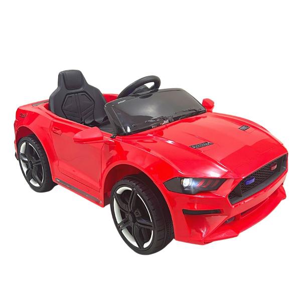 Imagem de Mini Carro Elétrico Infantil 6V Luz Som Buzina Bateria Recarregável Controle Remoto Brinqway Bw240