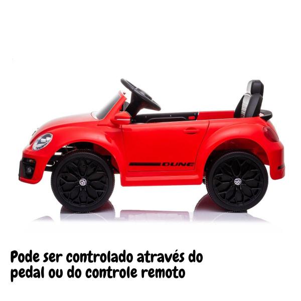 Imagem de Mini Carro Elétrico Infantil Beetle Dune BRANCO BW274BR IMPORTWAY