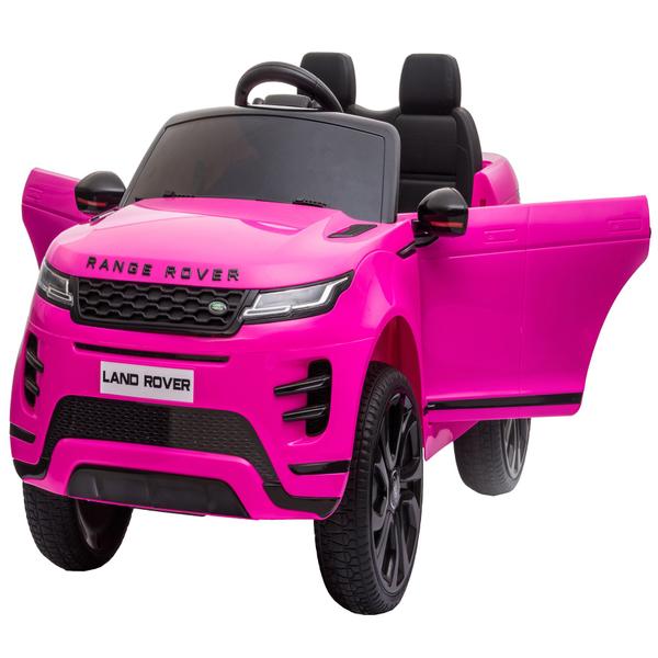 Mini Carro Elétrico Infantil Criança 12V Land Rover Evoque Controle Remoto Rosa Brinqway BW-128RS Imagem de Mini Carro Elétrico Infantil Criança 12V Land Rover Evoque Controle Remoto Rosa Brinqway BW-128RS