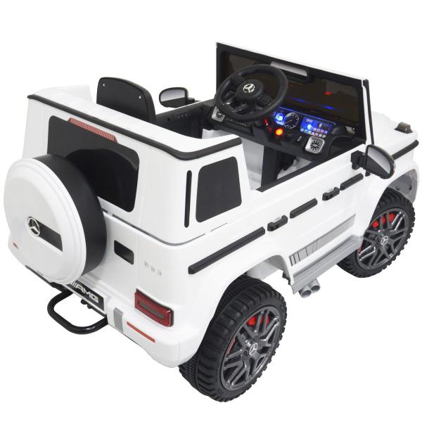 Imagem de Mini Carro Elétrico Infantil Criança 12V Mercedes G63 Amg Controle Remoto Motorizado Brinqway BW-124