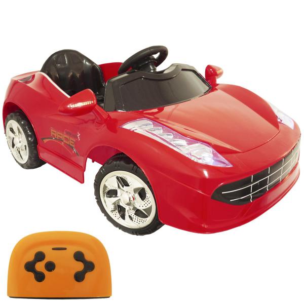 Imagem de Mini Carro Elétrico Infantil Criança 6V com Controle Remoto Importway Brinqway BW-097 Bivolt