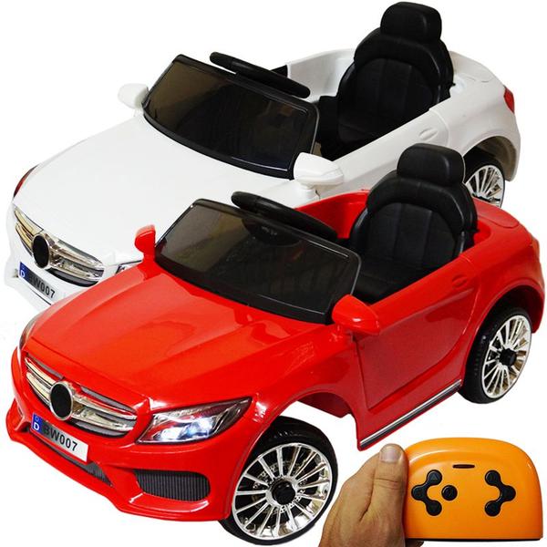 Imagem de Mini Carro Elétrico Infantil Criança 6V com Controle Remoto Importway Mercedes BW-007 Bivolt