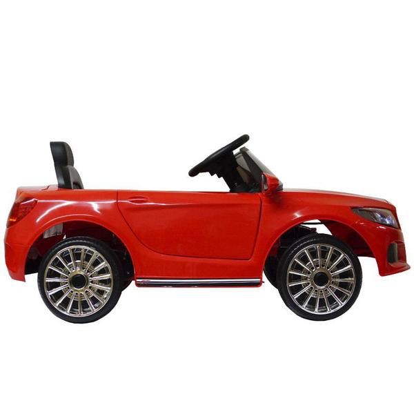 Imagem de Mini Carro Elétrico Infantil Criança 6V com Controle Remoto Importway Mercedes Vermelho BW-007-VM